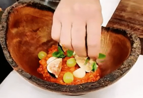 Sopa de tomate a la extremeña