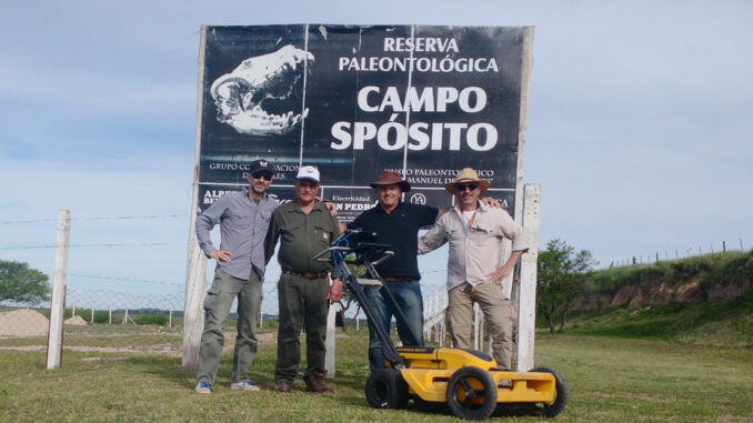 Un georradar permite reconstruir el curso de un río prehistórico de hace 200 mil años en Buenos Aires