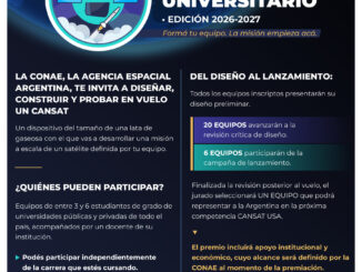 Un desafío espacial a pequeña escala: la CONAE convoca para su certamen nacional CANSAT Universitario 2026-2027